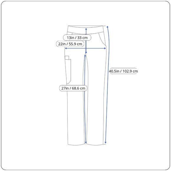 Chicos Design Womens Pants Chicos 3 Size XL 16 Black Cotton Twill Elastic Waist - Picture 6 of 6